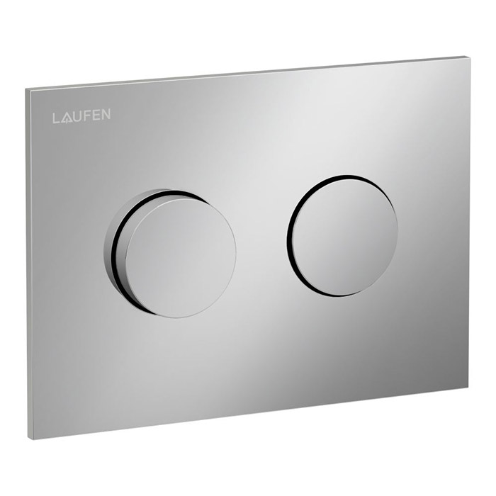Laufen INEO GROOVE Клавиша смыва, цвет: хром матовый