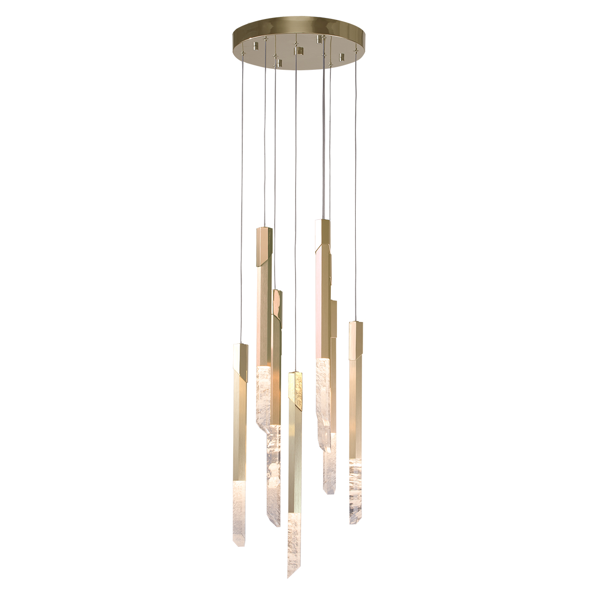 Подвесной светильник Delight Collection Vita MD7747-7A (new) br.brass