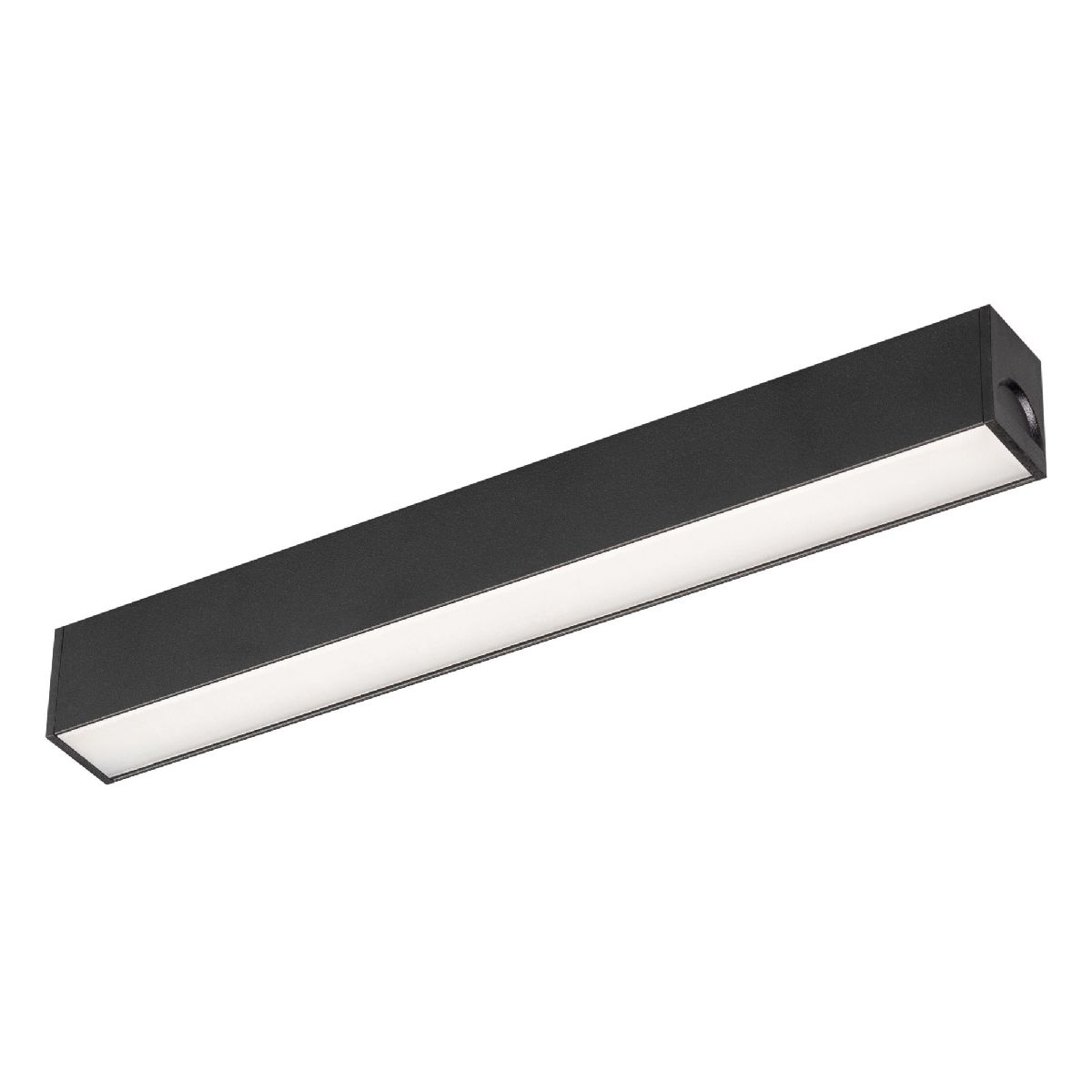 Трековый магнитный светильник Arlight MAG-FLAT-25-L200-6W Warm3000 (BK, 100 deg, 24V, DALI) 046332