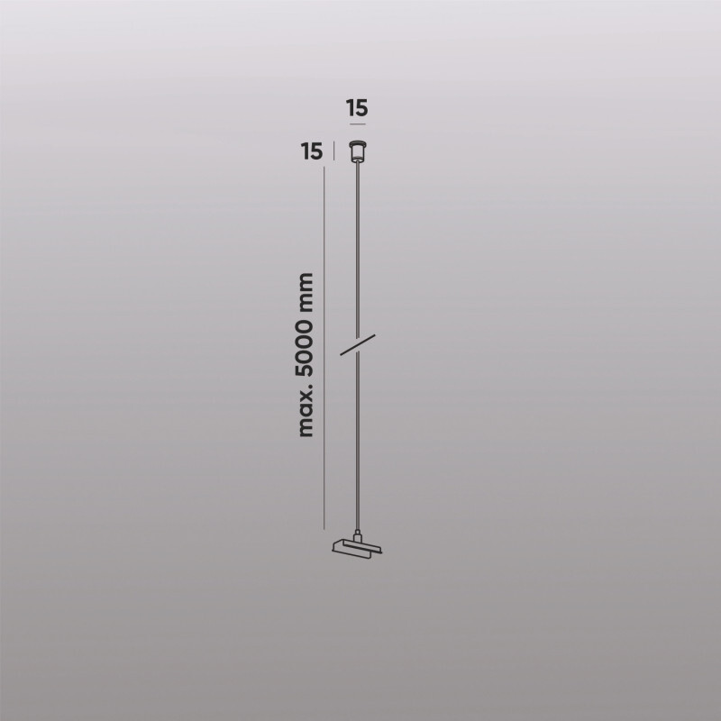 Механический подвес для трека Denkirs Smart Base TR2127-WH