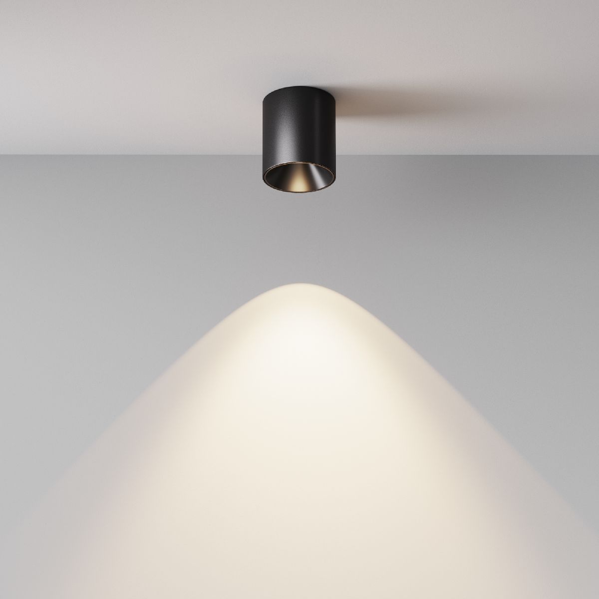 Накладной светильник Maytoni Alfa LED C064CL-5W4K-RD-B
