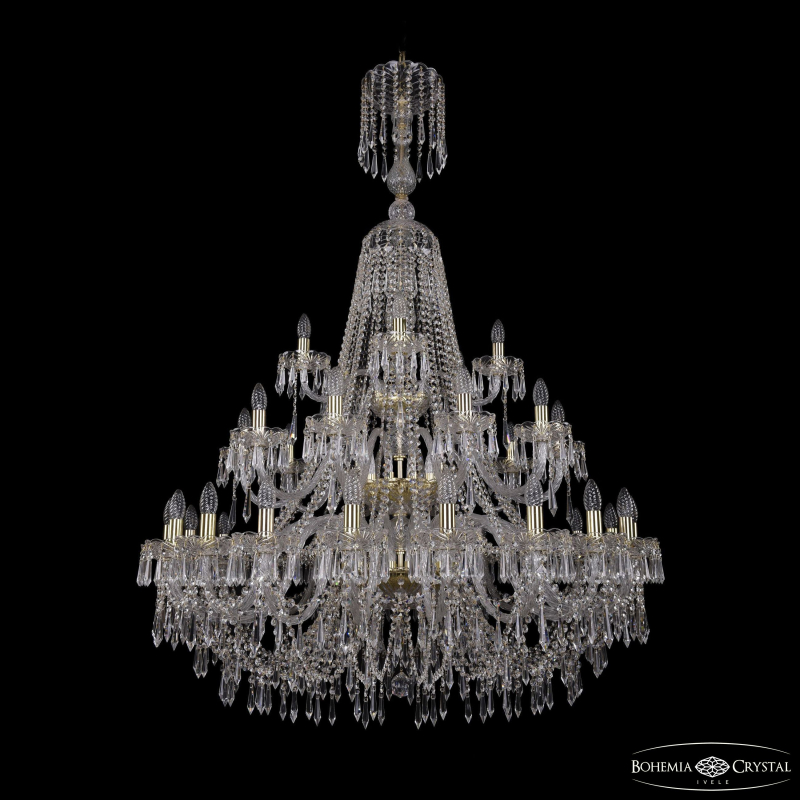 Подвесная люстра Bohemia Ivele Crystal 1403/20+10+5/400/XL-160/3d G