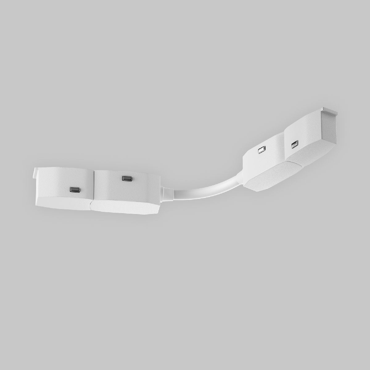 Коннектор для шинопровода Maytoni Magnetic track system Exility TRA034CS-W