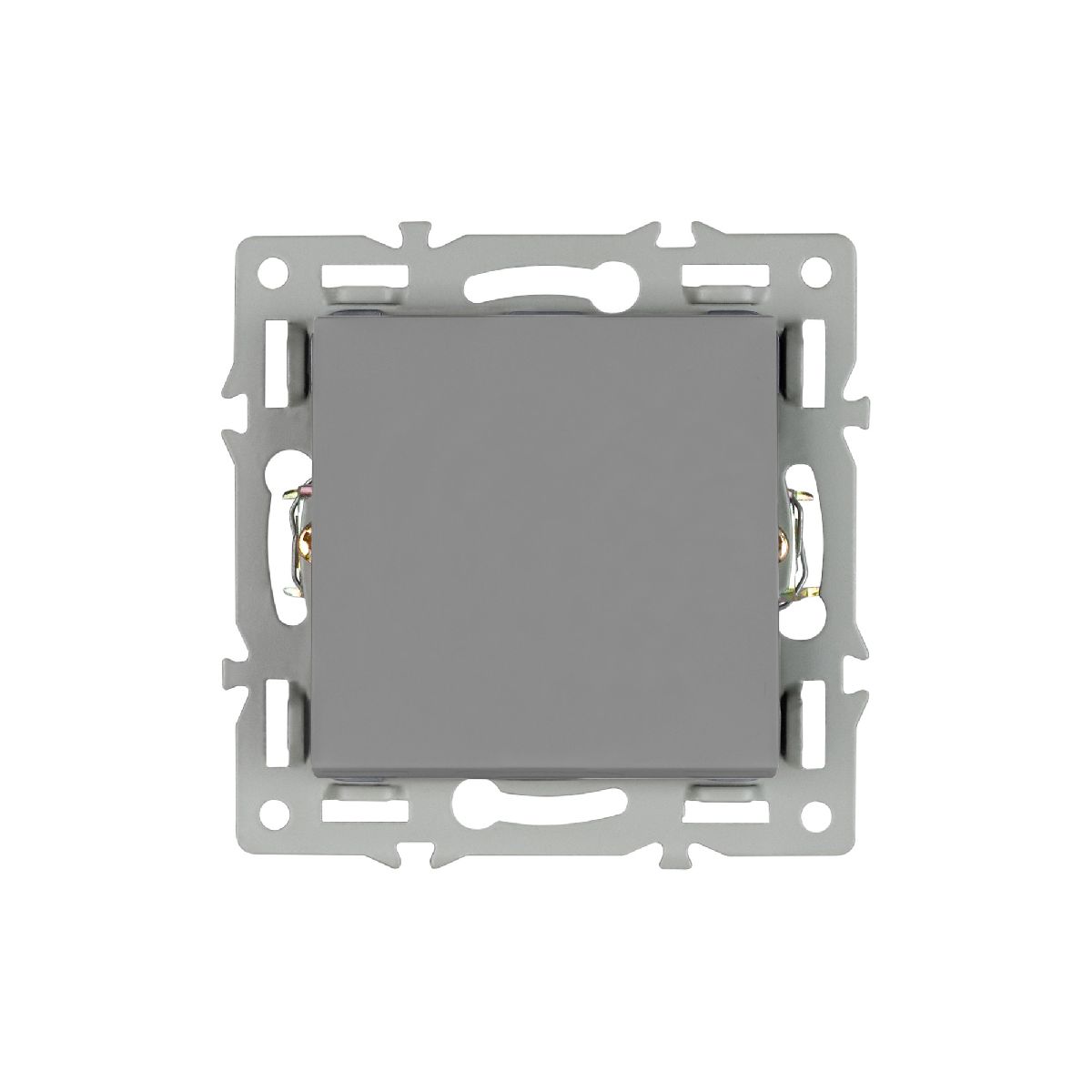 Механизм выключателя одноклавишный непроходной Arlight SWT-MK01-PL-GR (250V, 16A) 043712