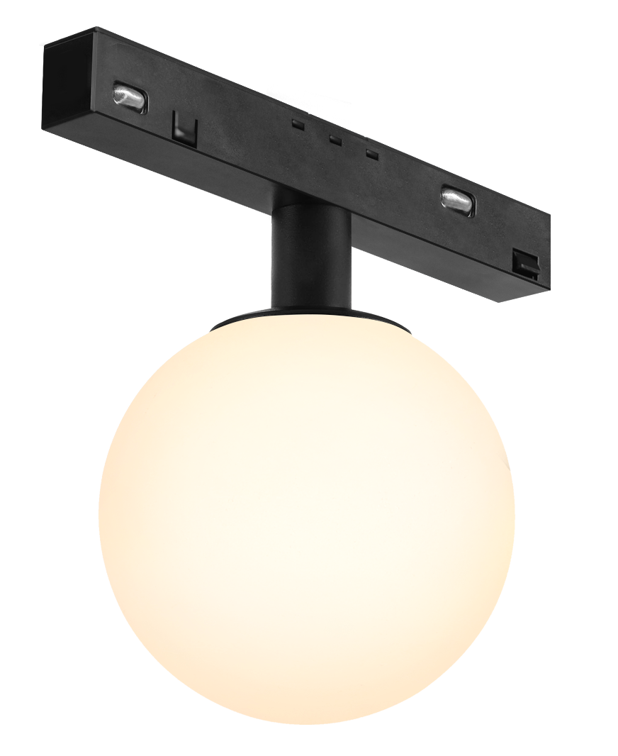 Трековый магнитный светильник iLedex Vision 4822-016-D120-6W-340DG-4000K-BK