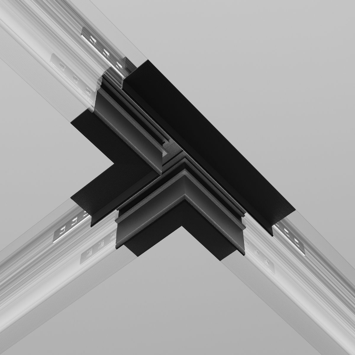 Коннектор Т-образный Maytoni Technical Accessories for Exility TRA034CT-42B