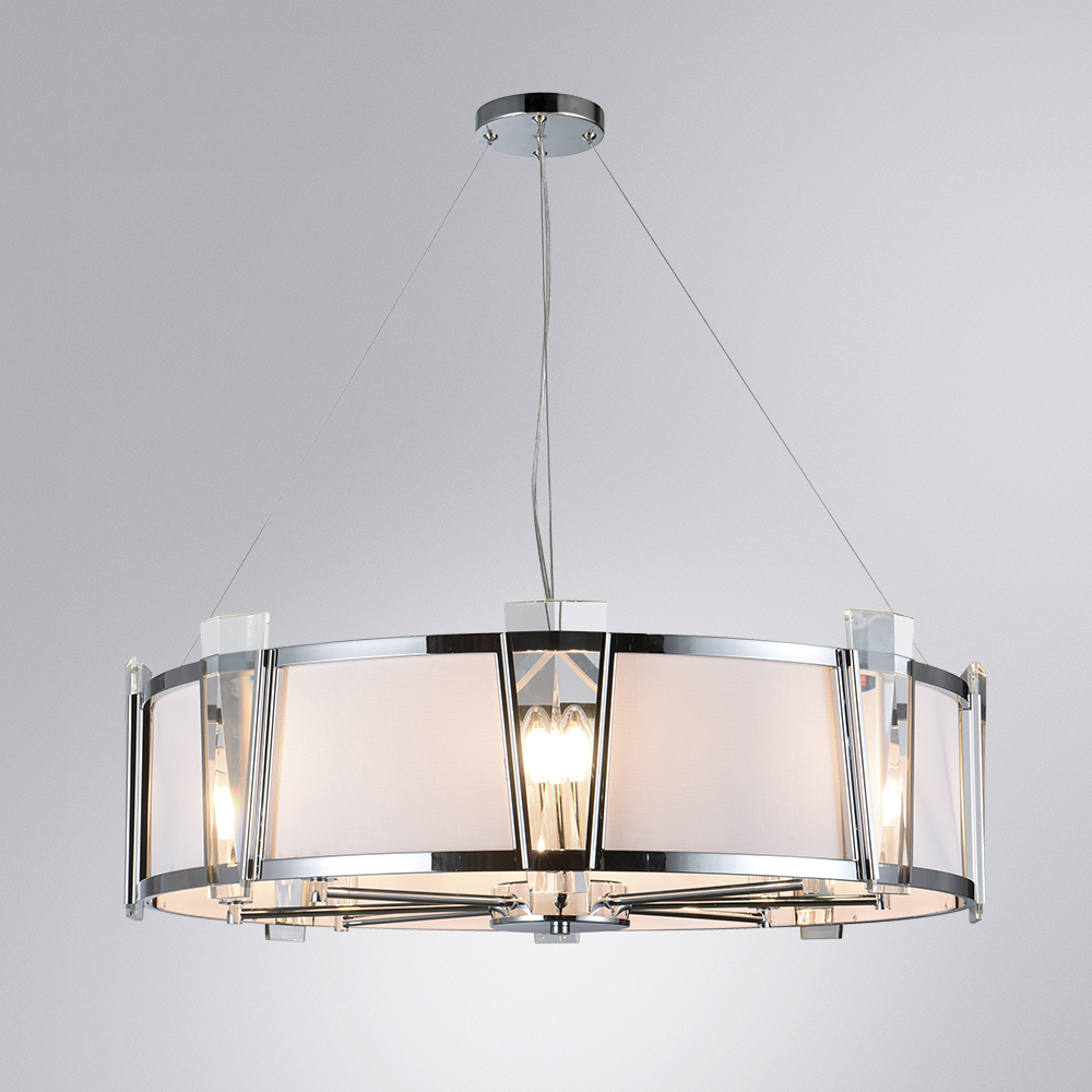 Подвесная люстра Arte Lamp Grato A4079LM-8CC