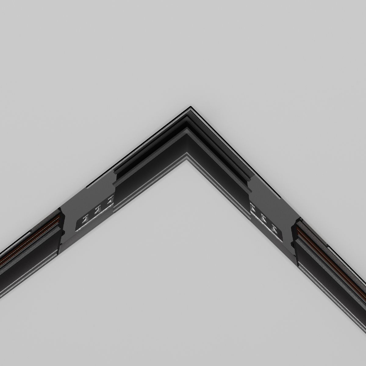 Коннектор угловой встраиваемый Maytoni Magnetic track system Exility TRA034CL-42.12B