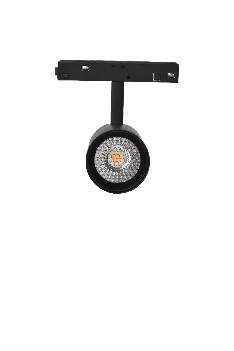 Трековый магнитный светильник iLedex Vision 4822-006-D55-18W-38DG-3000K-BK
