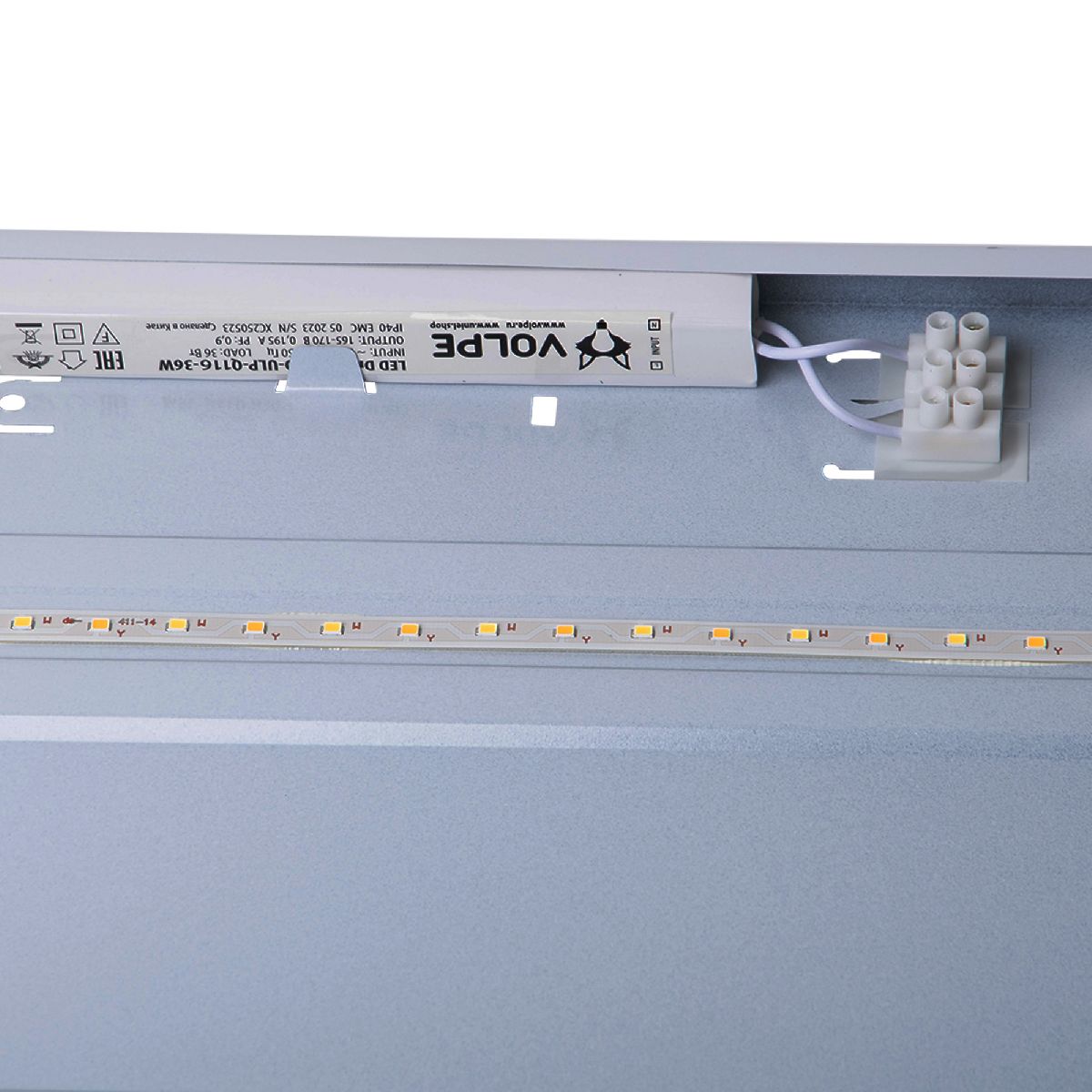Светодиодная панель Volpe ULP-Q116 6060-36W/4000K+6500K WHITE UL-00011073