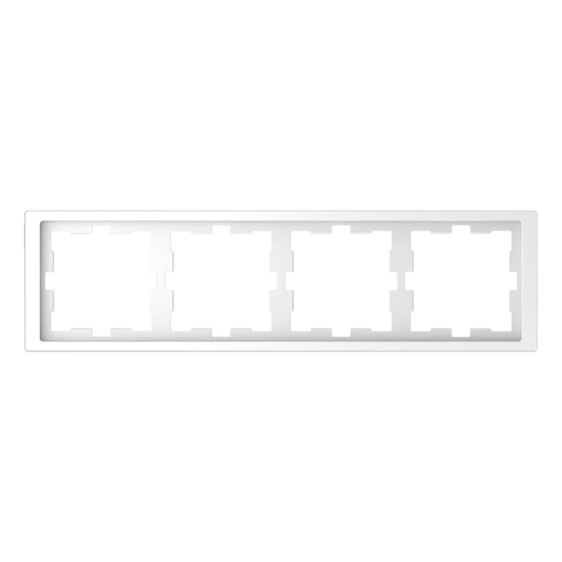 Рамка 4-постовая Schneider Electric Merten D-Life MTN4040-6535