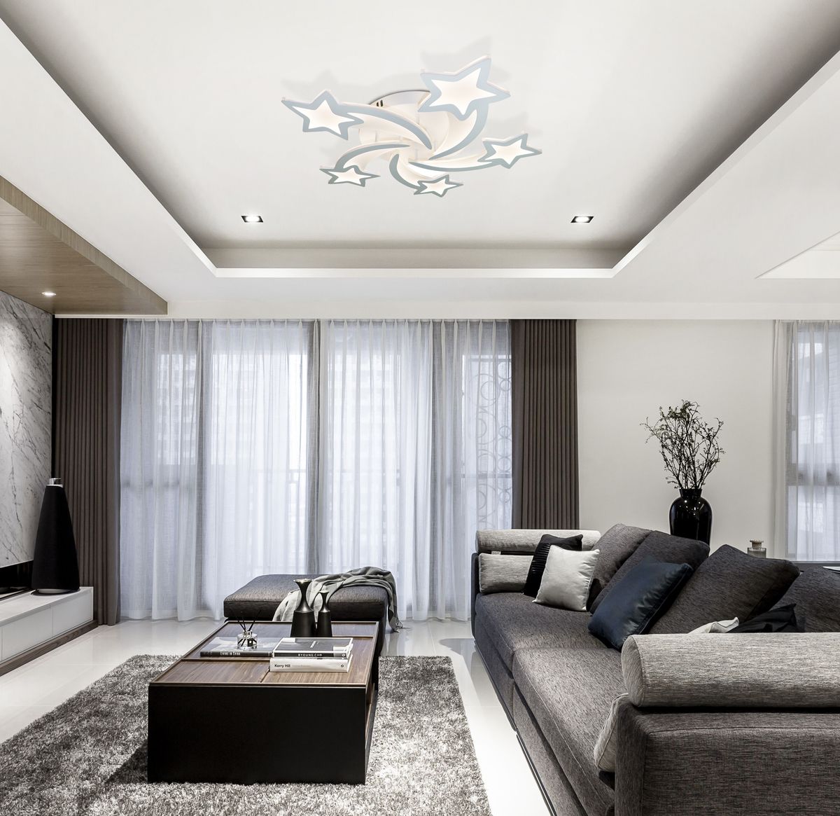 Потолочная люстра Natali Kovaltseva Star LED LAMPS 81213