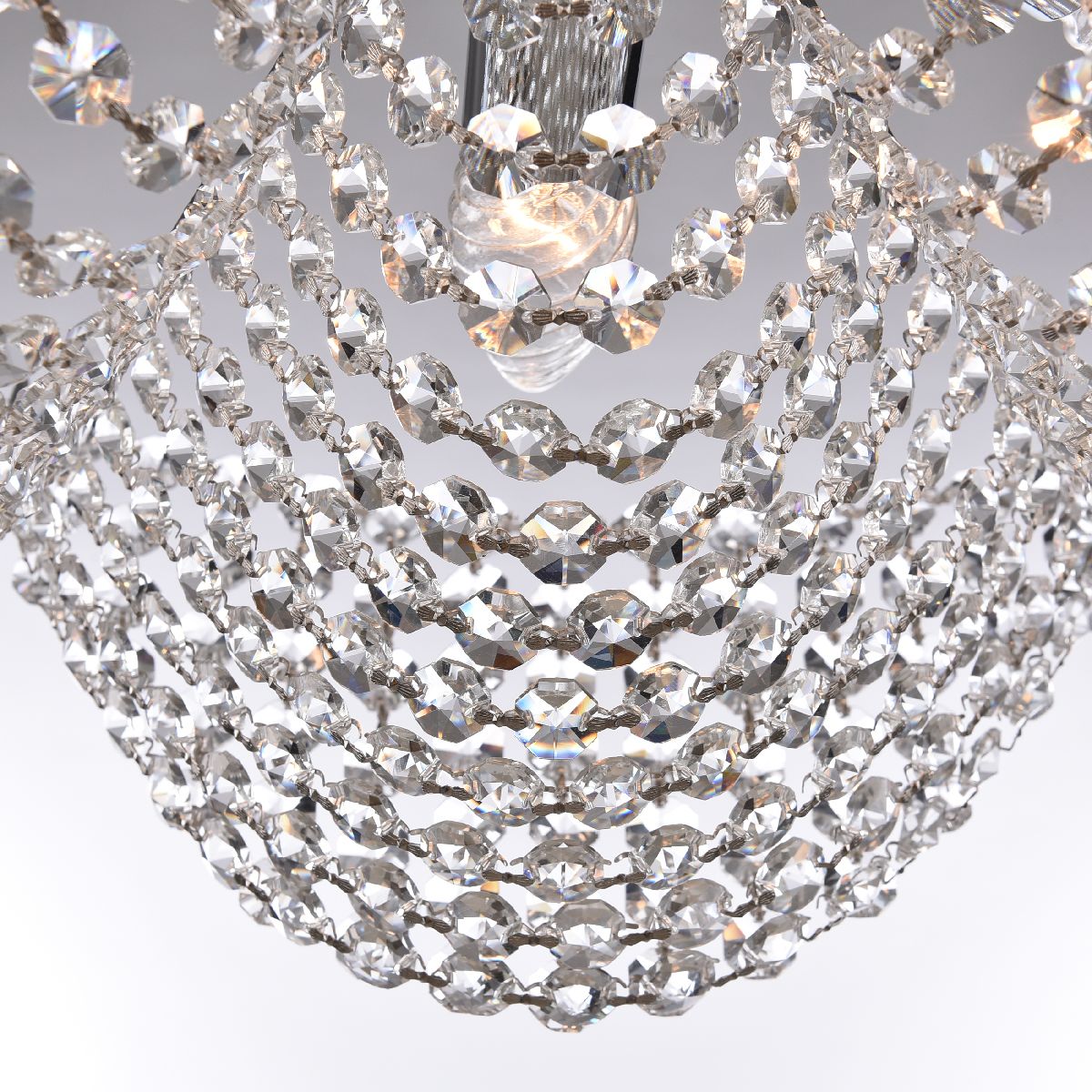 Потолочная люстра Bohemia Ivele Crystal 778/58 Ni