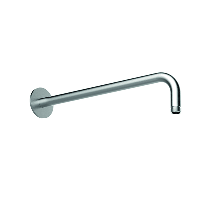 Almar 316 Stainless Steel Кронштейн для верхнего душа, потолочный, 35 см с круглым отражателем, цвет: нержавеющая сталь брашированная AISI 316