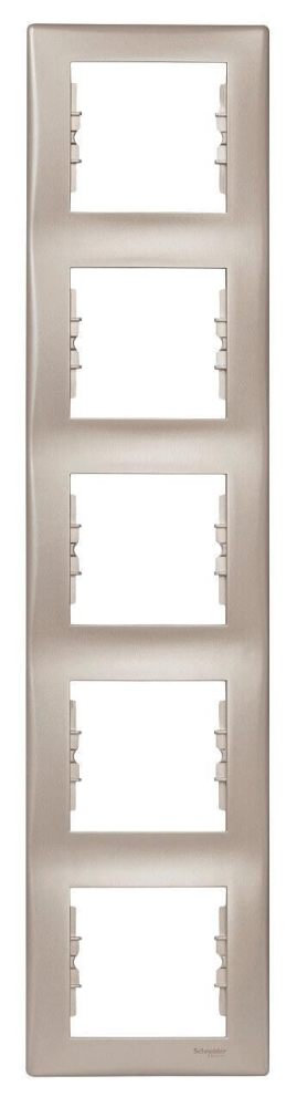 Рамка 5-постовая вертикальная Schneider Electric Sedna SDN5801568