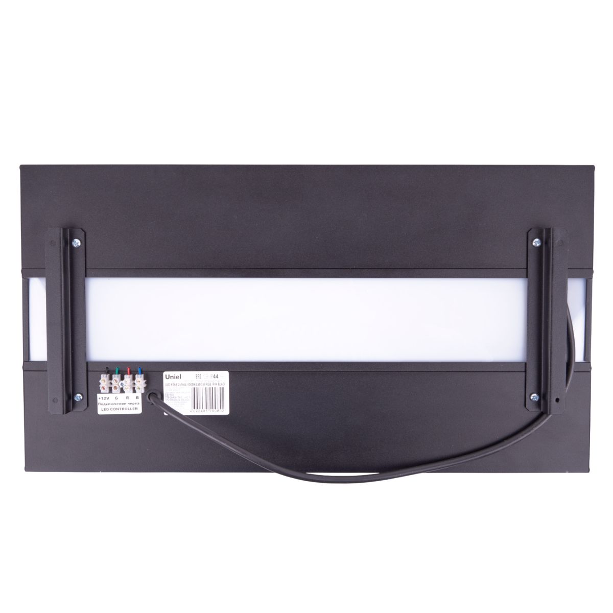 Светодиодная панель Uniel UL-00012595 ULO-K16B 2x16W/4000K/L50 5W/RGB IP44 BLACK