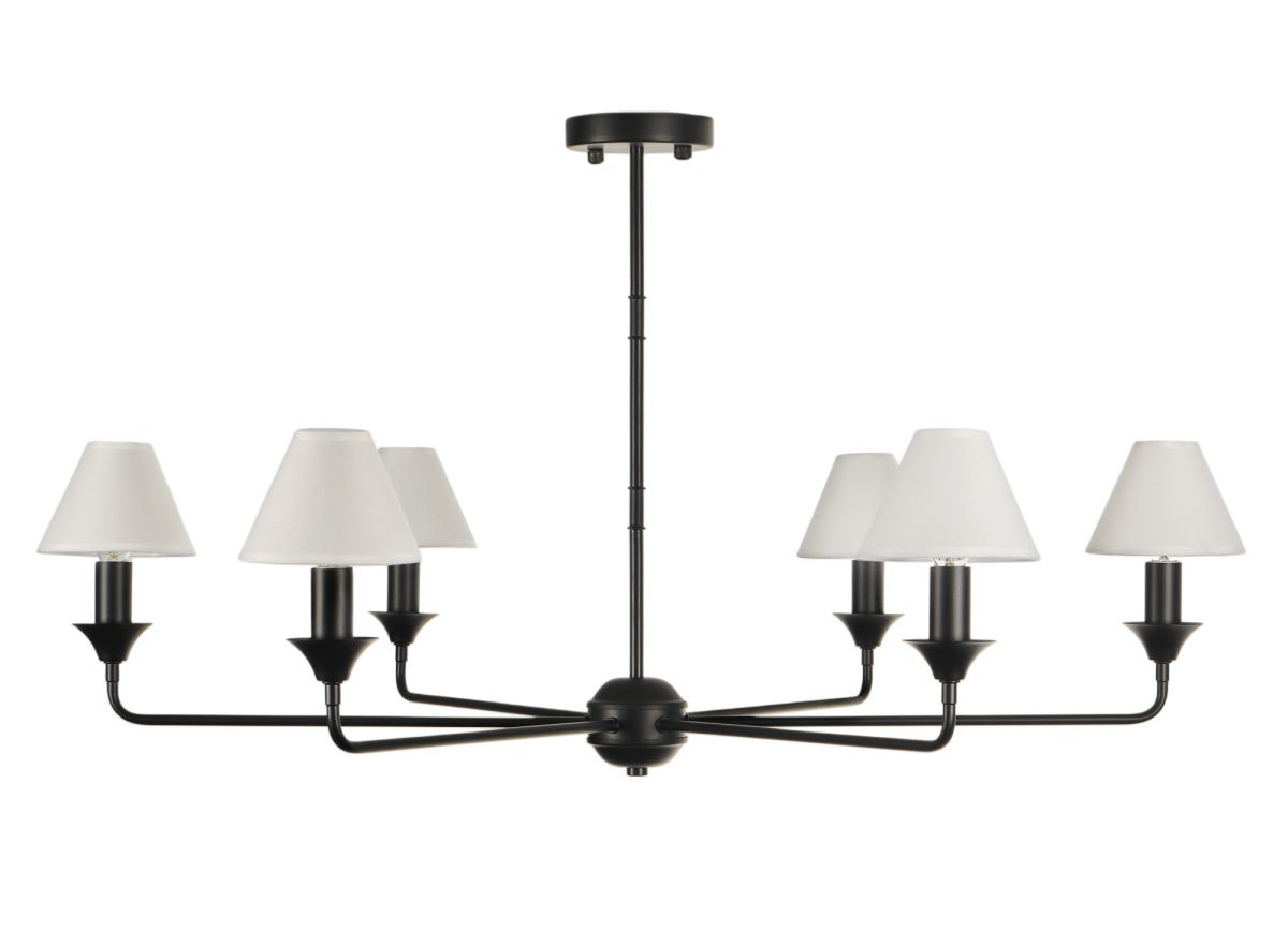 Люстра на штанге Myfar Leon MR2400-6C