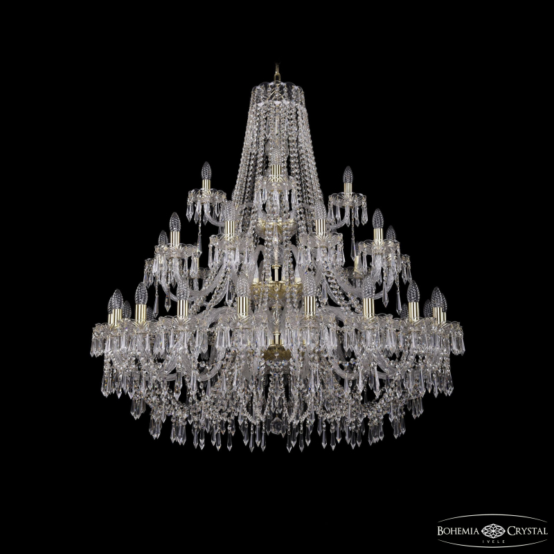 Подвесная люстра Bohemia Ivele Crystal 1403/20+10+5/400/3d G