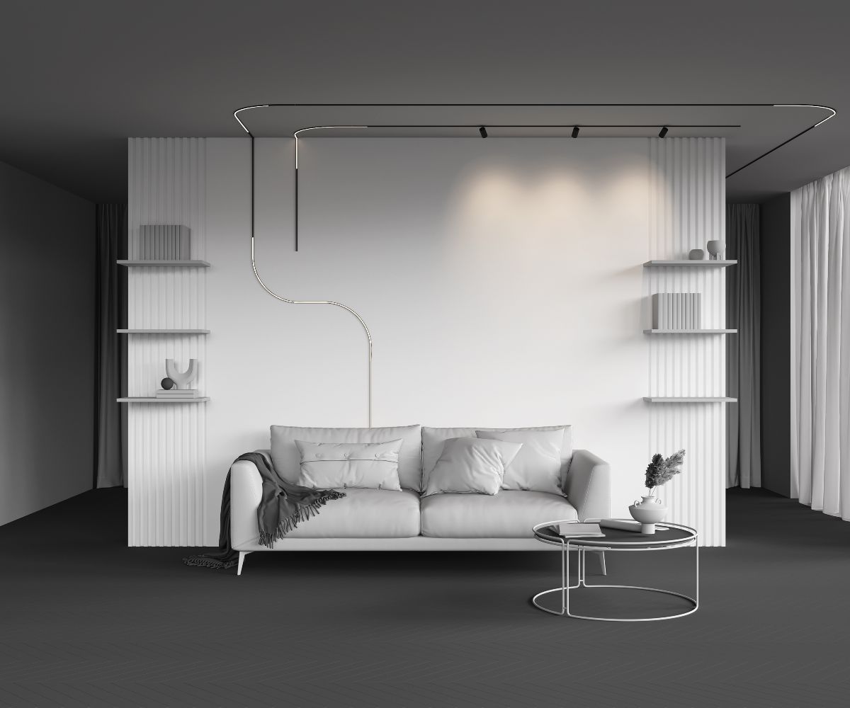Трековый магнитный светильник Maytoni Flex TR186-1-8W4K-B