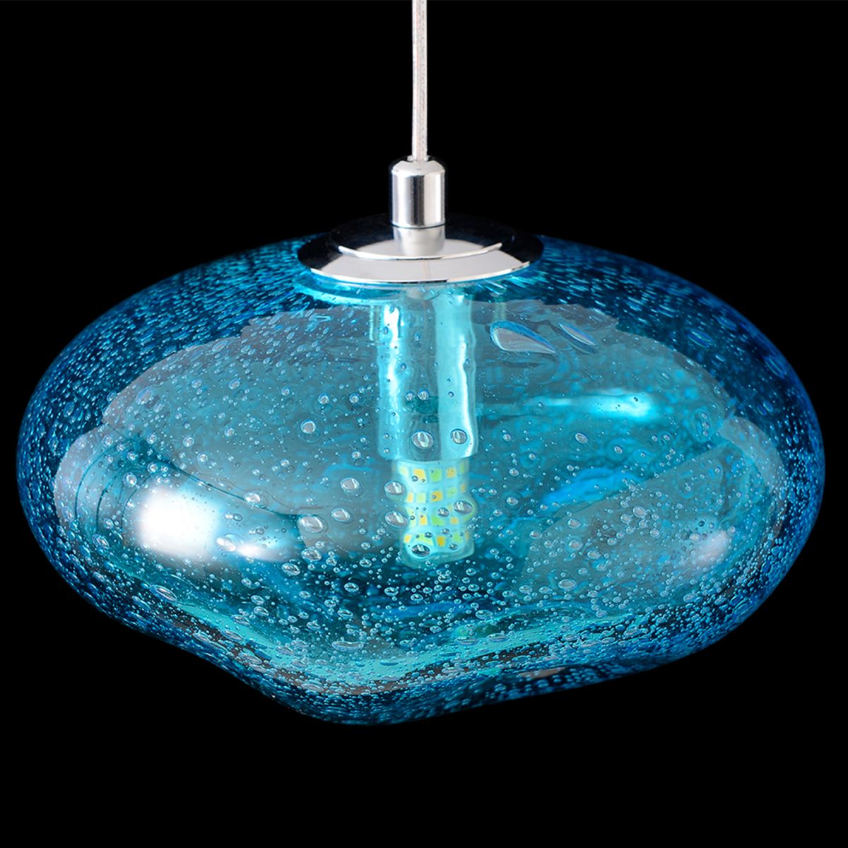 Подвесной светильник Crystal Lux FORMLESS SP1 BLUE