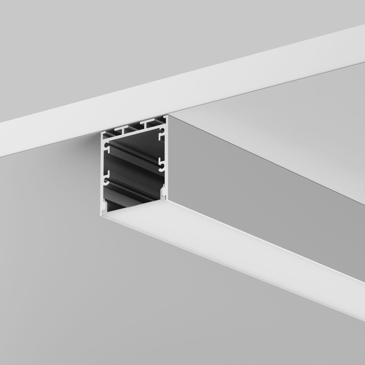 Алюминиевый профиль накладной-подвесной 35x35 Maytoni Led Strip ALM-3535BT-S-3M 633002