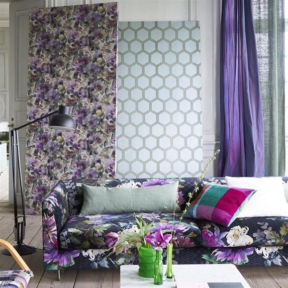 Обои Designers guild PDG1064/06 Zardozi Eau De Nil