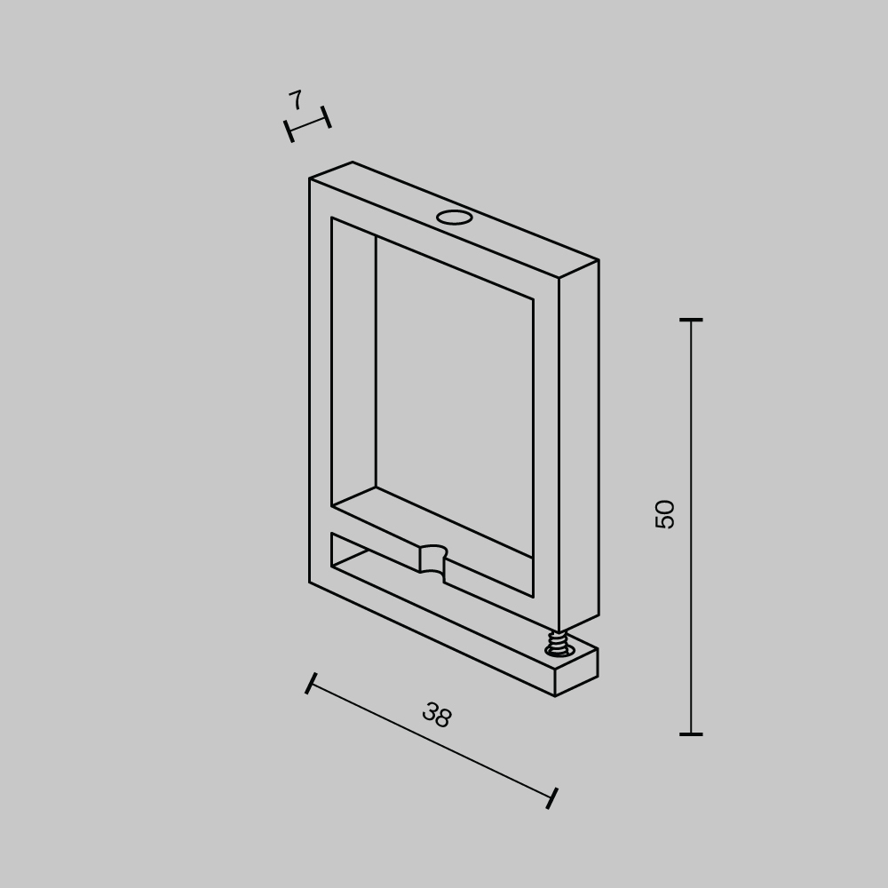 Крепеж для ремня (10 шт.) Maytoni Pendant system Parity TRA130BS-B