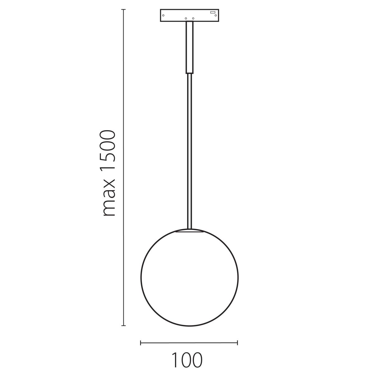 Трековый однофазный светильник Lightstar Linea 206837