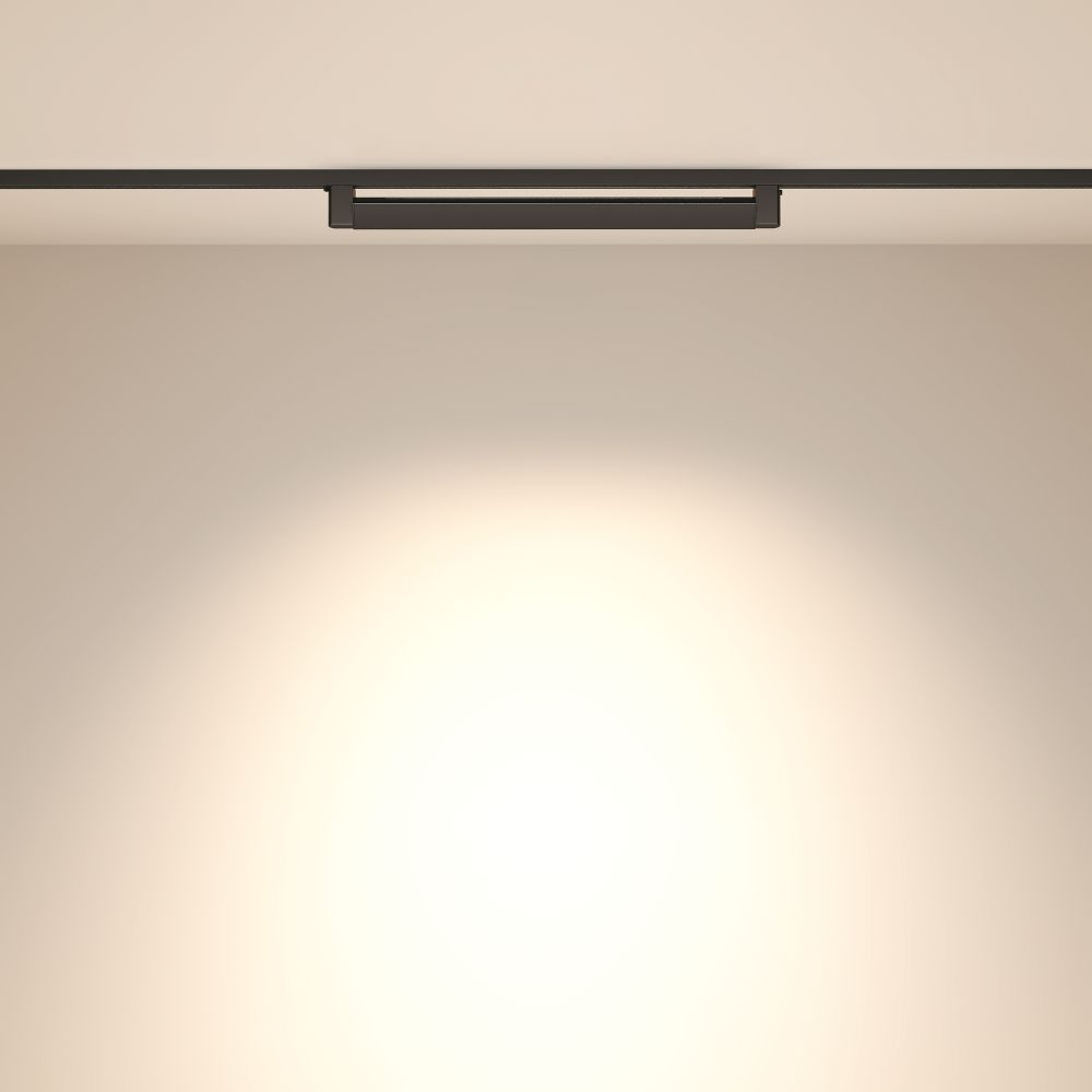Трековый однофазный светильник Maytoni Points Rot TR010-1-20W4K-M-B
