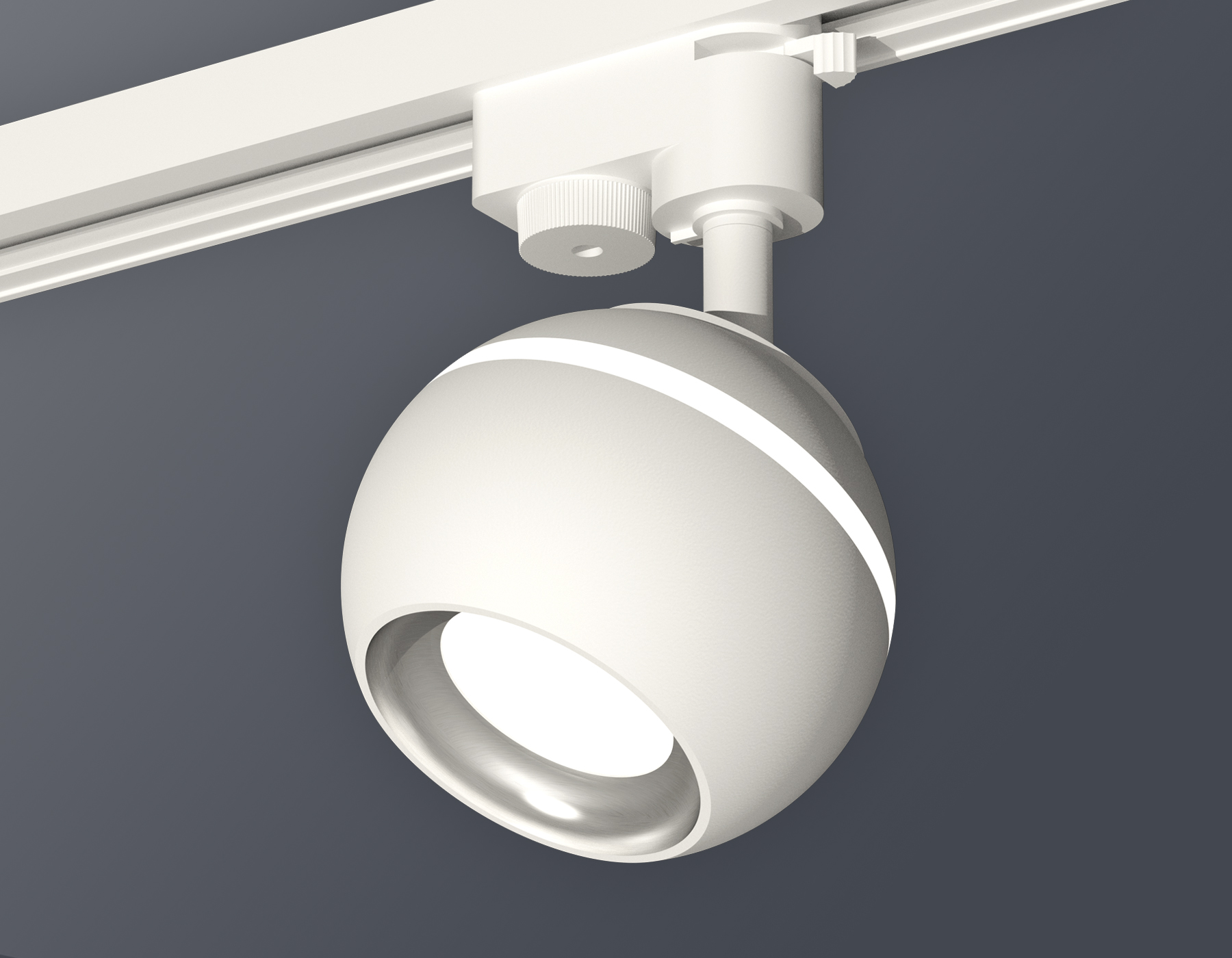 Трековый однофазный светильник с подсветкой Ambrella Light Track System XT1101002 (A2520, C1101, N7022)
