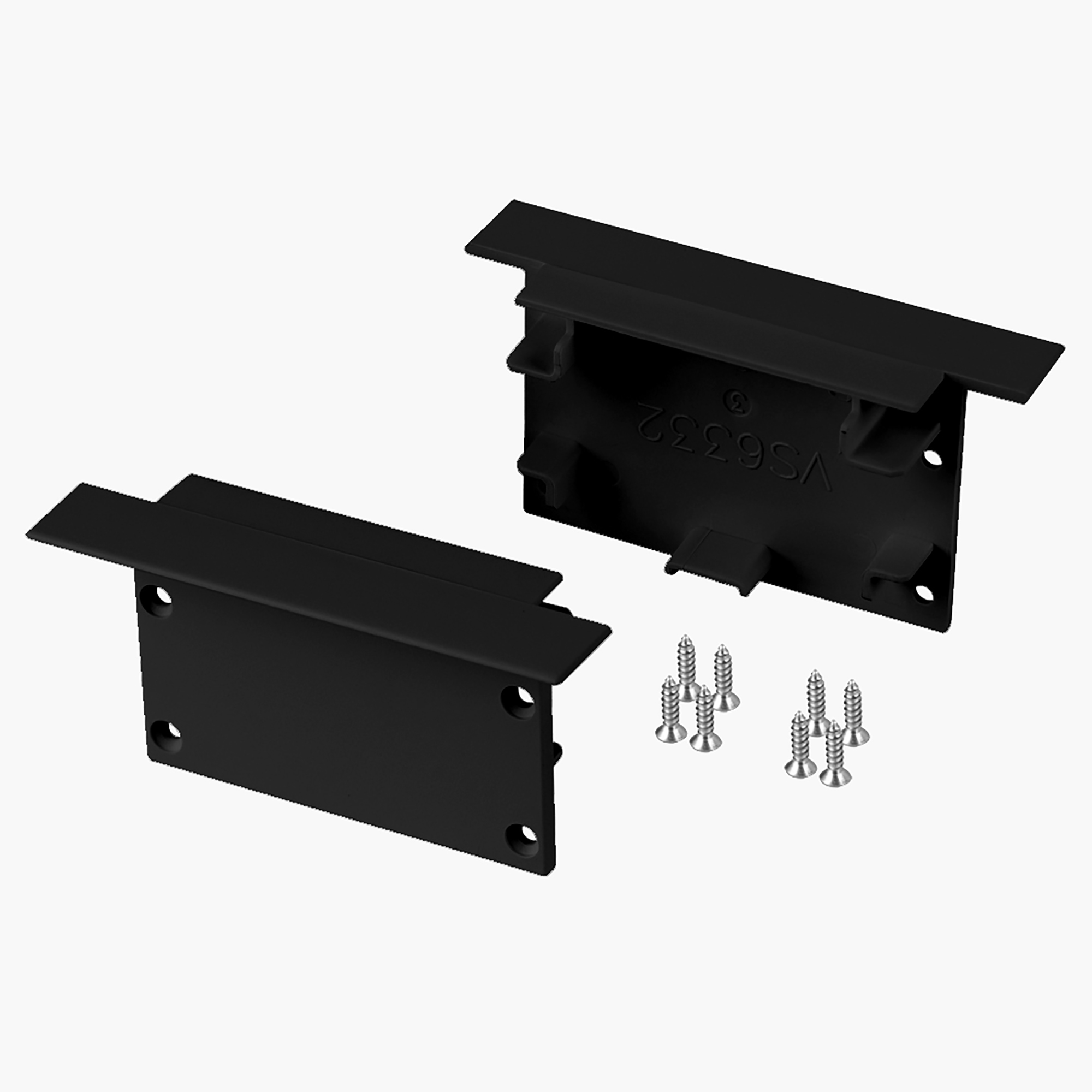 Алюминиевый профиль Arlight с экраном SL-LINIA62-F-2500 BLACK+OPAL 036307