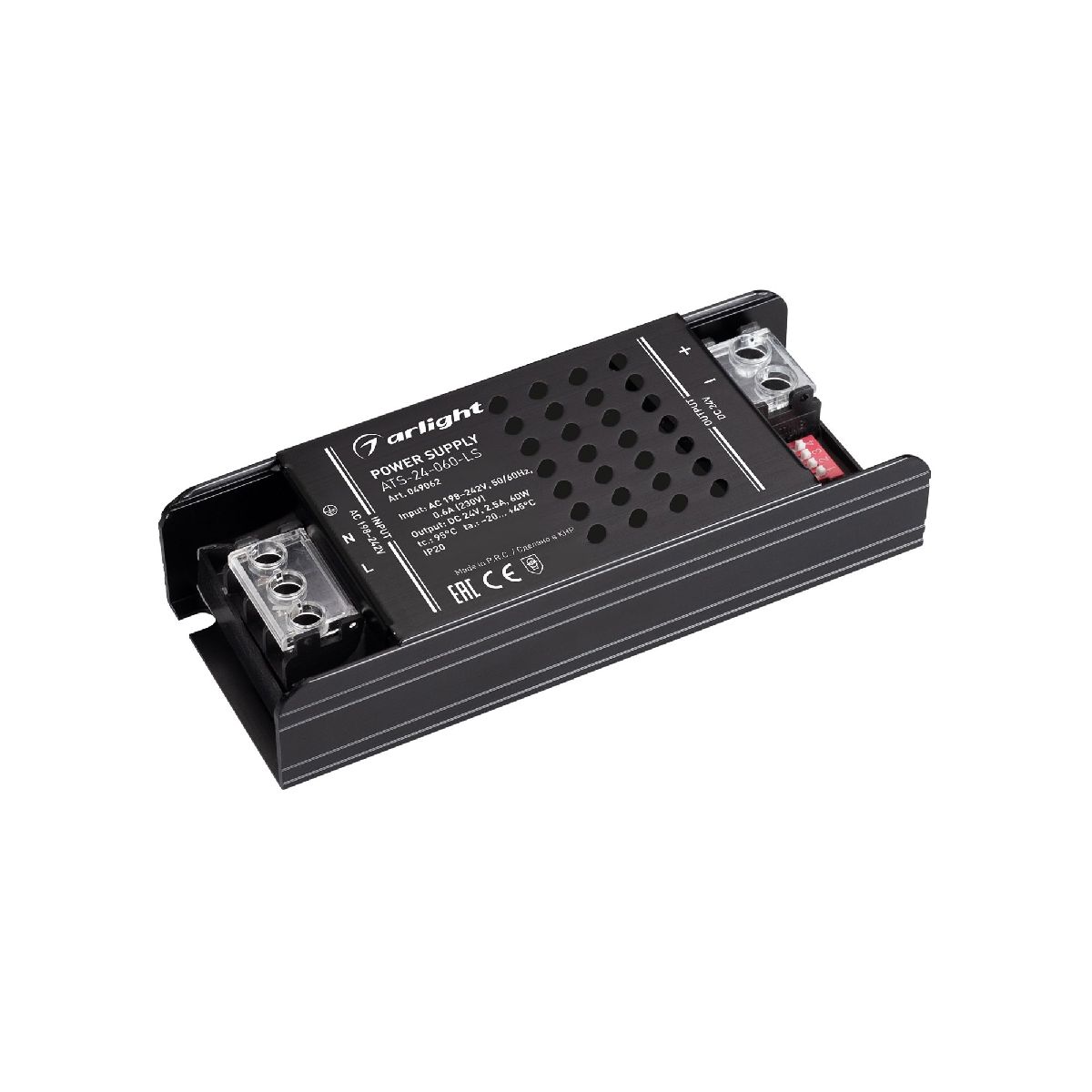 Блок питания Arlight ATS-24-060-LS (24V, 2.5A, 60W) 049062