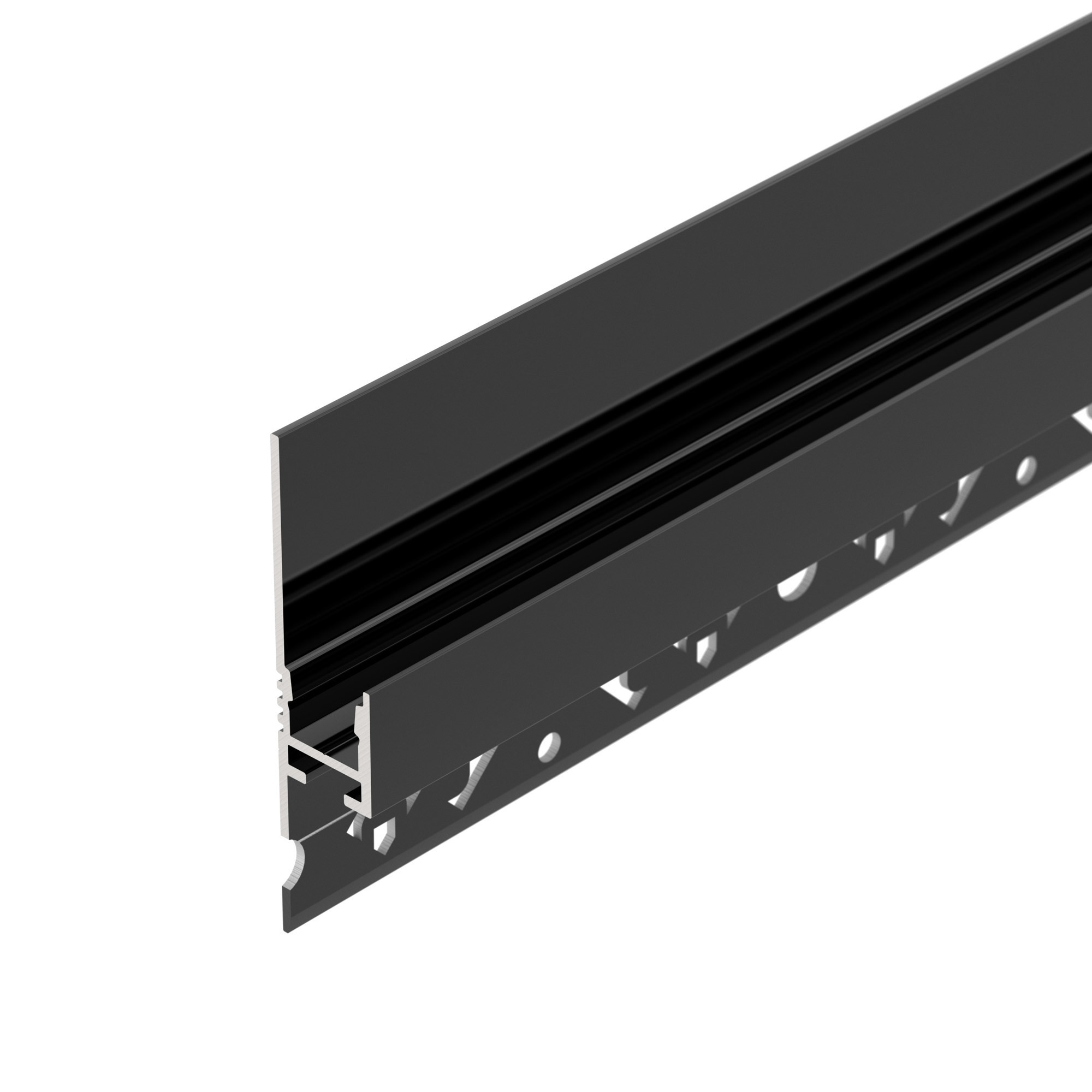 Алюминиевый профиль Arlight ARH-PLINTUS-FANTOM-2000 BLACK 038550