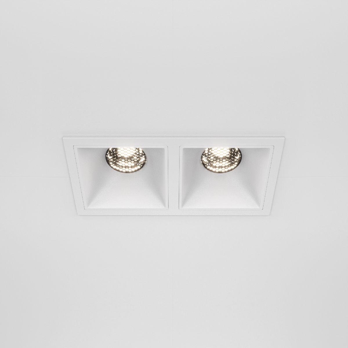 Встраиваемый светильник Maytoni Technical Alfa LED DL043-02-10W4K-SQ-W