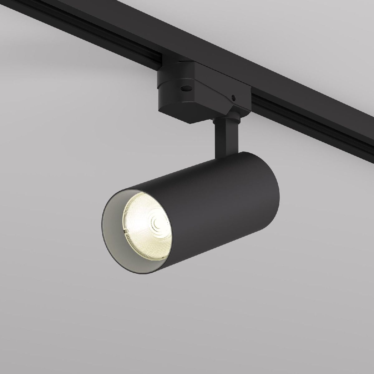 Трековый однофазный светильник Denkirs Solid Koper DK6451-BK