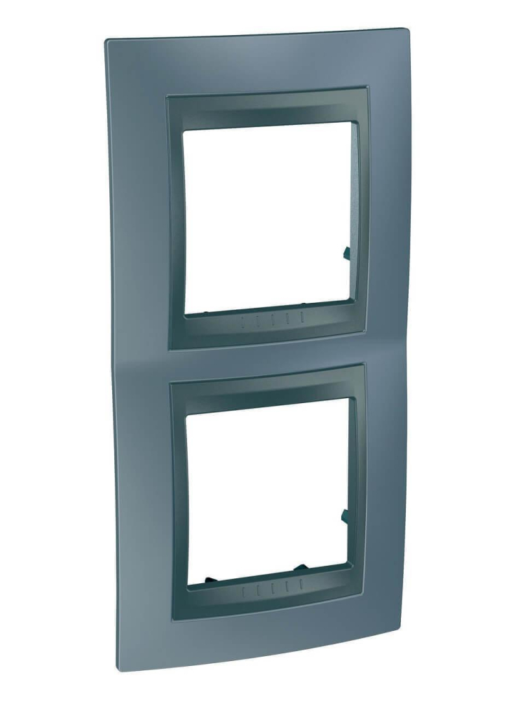 Рамка 2-постовая вертикальная Schneider Electric Unica Top MGU66.004V.297
