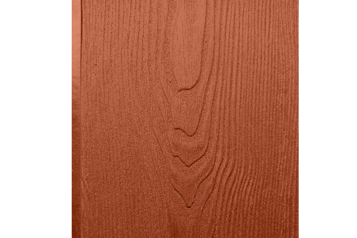 Фасадная панель 3D Holzhof 165*15*3000мм, терракот