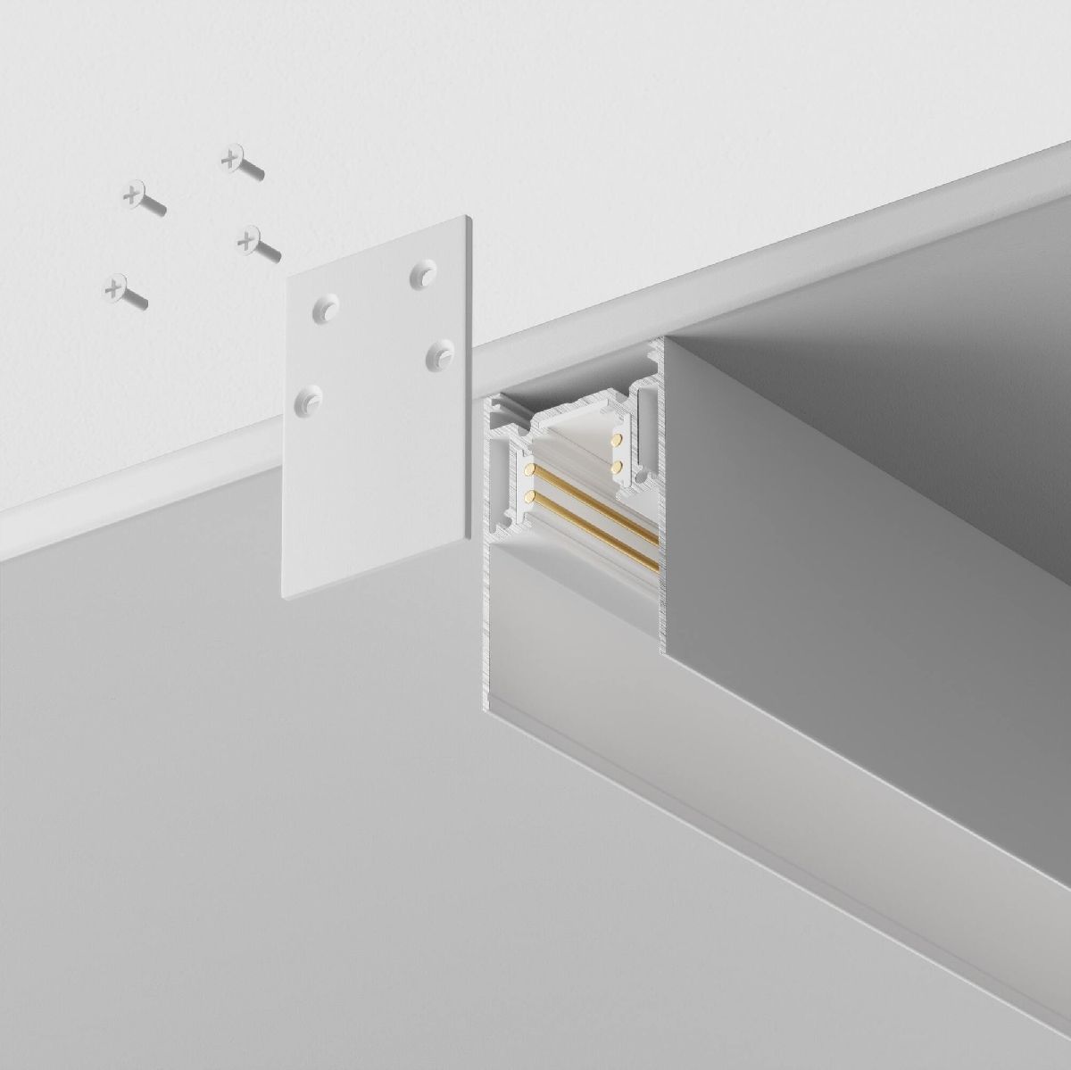 Шинопровод накладной Maytoni Busbar trunkings Gravity TRX010-413W
