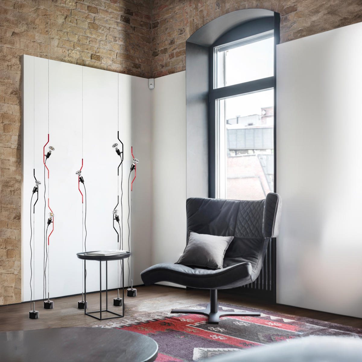 Подвесной светильник Loft IT Parentesi 10346/2 Black