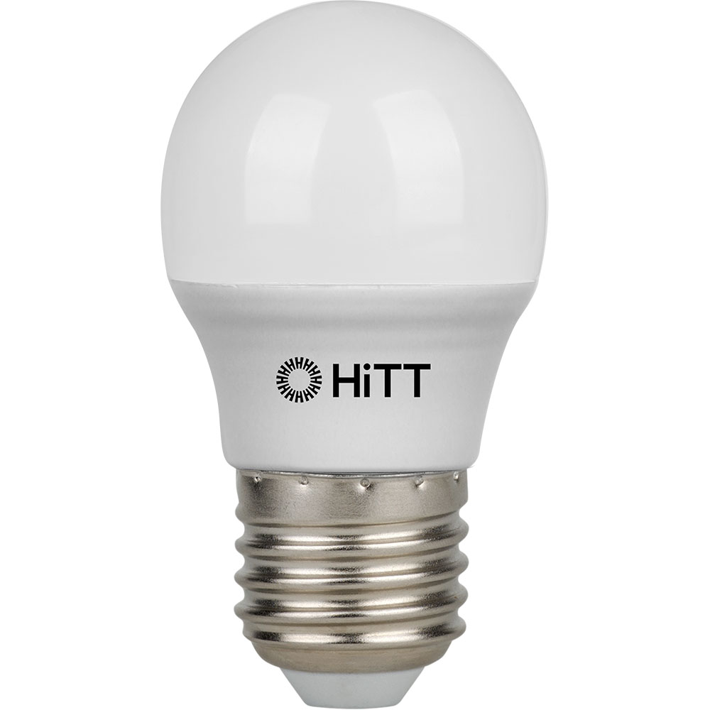 Светодиодная лампа HiTT HiTT-PL-G45-11-230-E27-3000 7010049