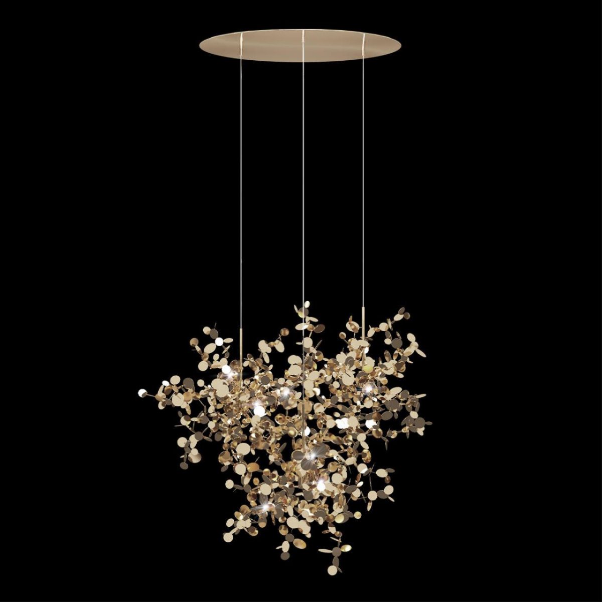 Подвесная люстра Loft IT Spark 10101/3 Gold