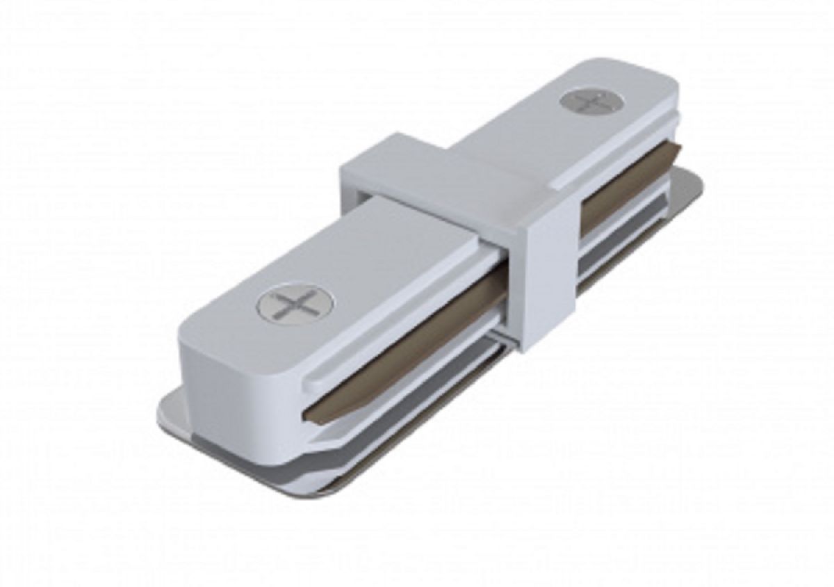 Коннектор прямой для однофазного шинопровода ЭРА TR-1PA-IC-WH Б0054463