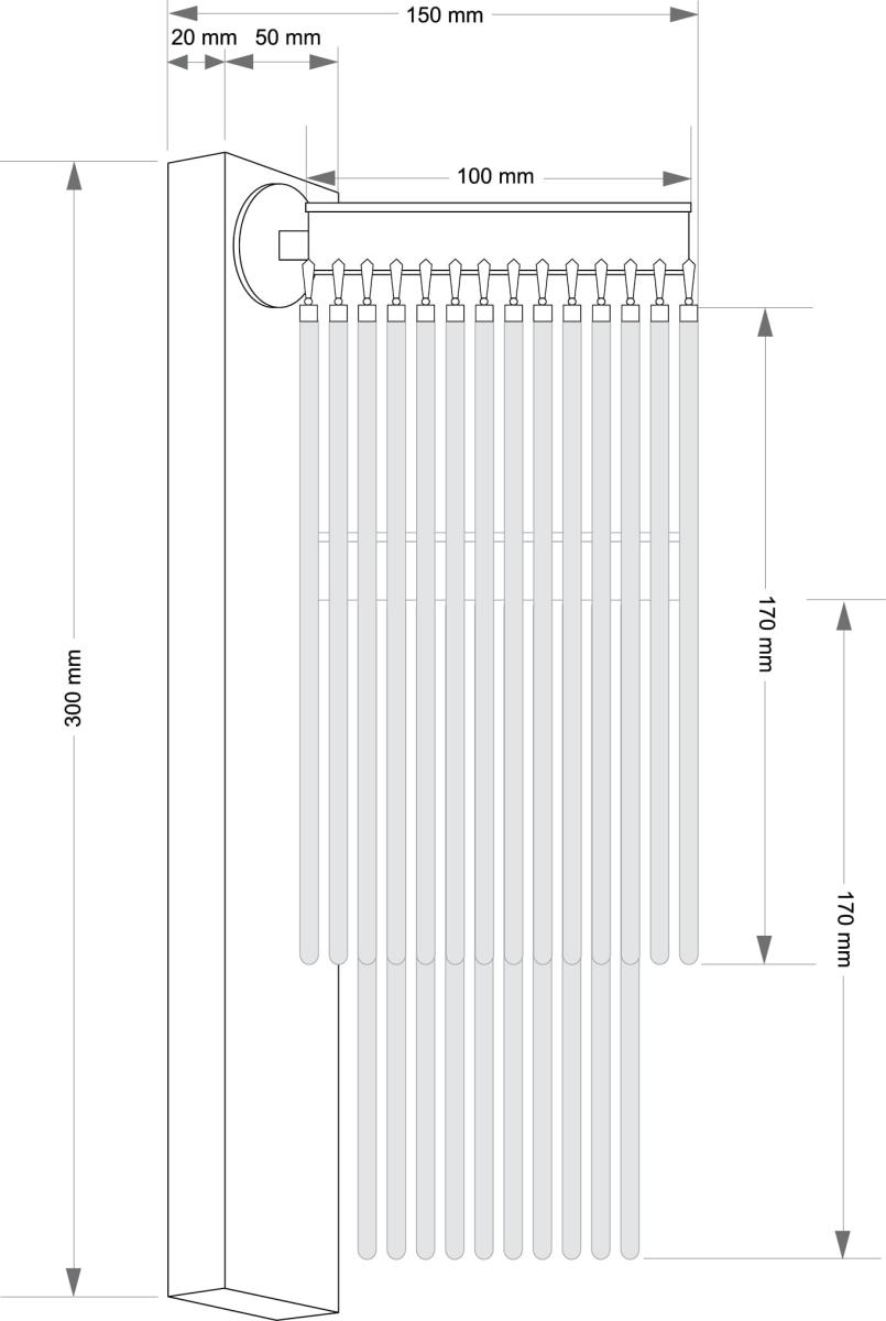 Бра Kutek Filago FIL-K-1(BN)100/170
