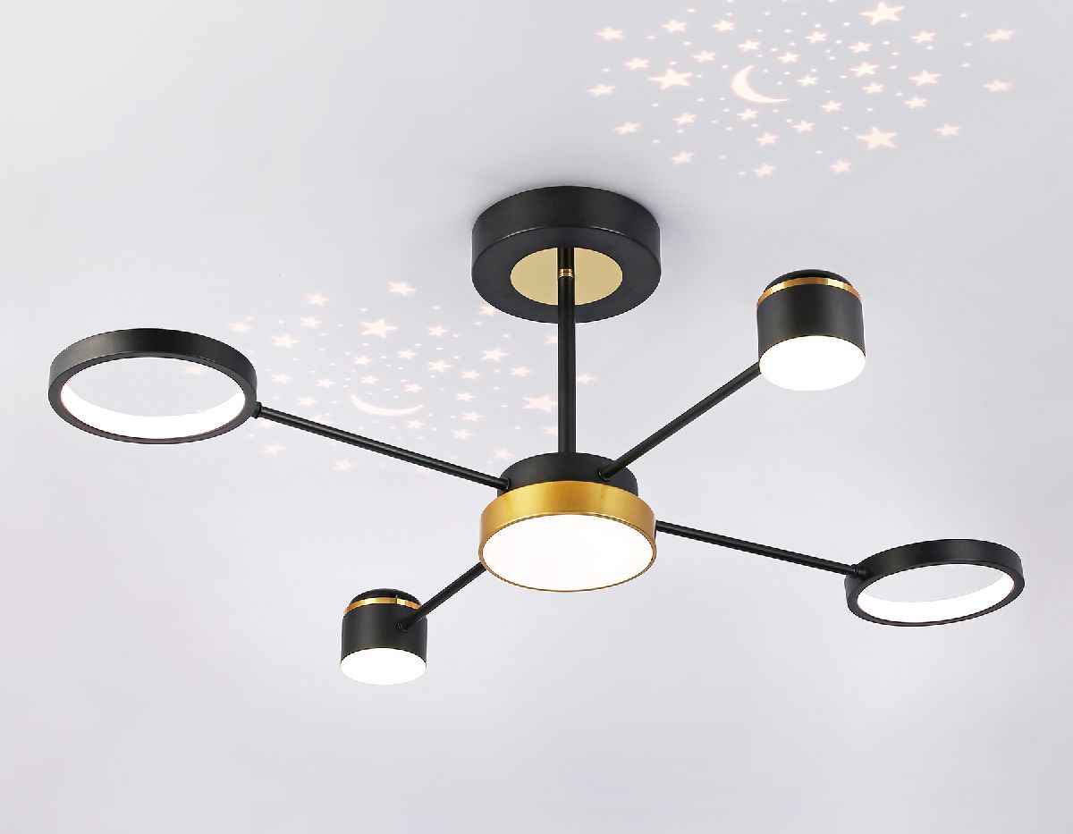 Люстра на штанге Ambrella Light Comfort LineTech FL51632