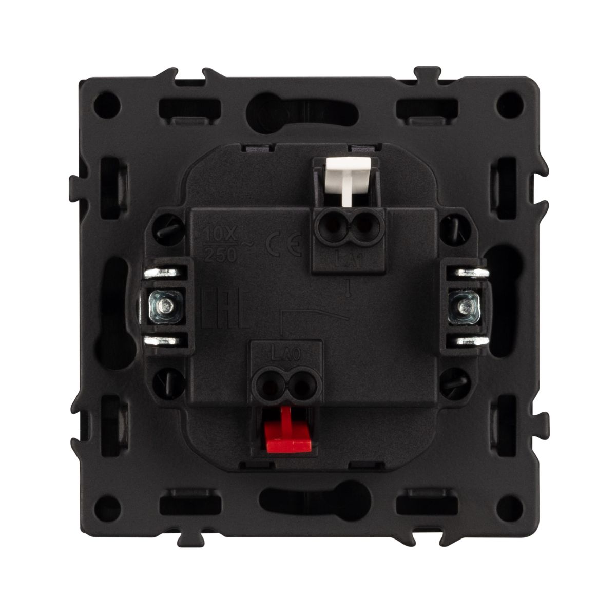 Выключатель звонковый 1 кл софт-тач черный оникс Arlight SWT-MKR1-SFPL-BK (250V, 10A) 054270(2)