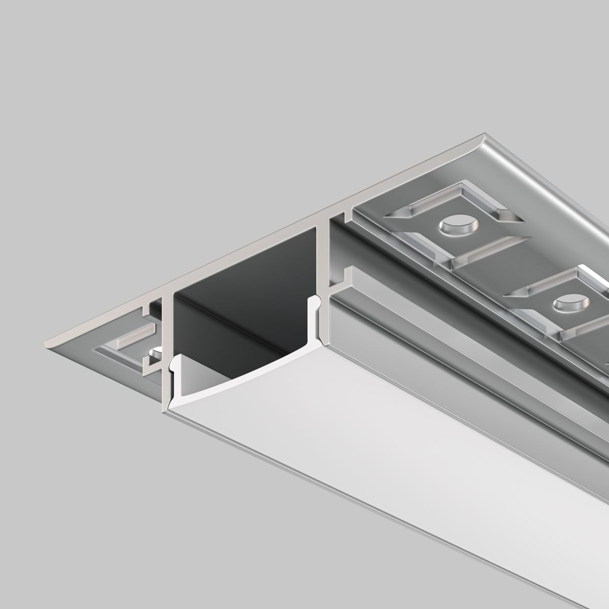 Профиль встраиваемый скрытого монтажа Maytoni Led Strip ALM-6114-S-2M 636019