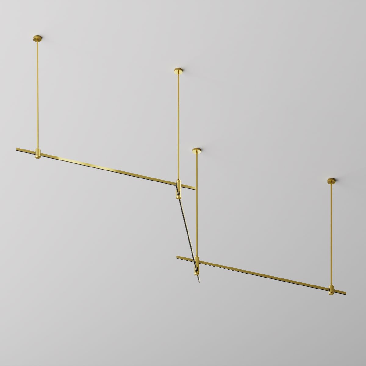 Шинопровод магнитный Maytoni Flarity TRX154-111BS