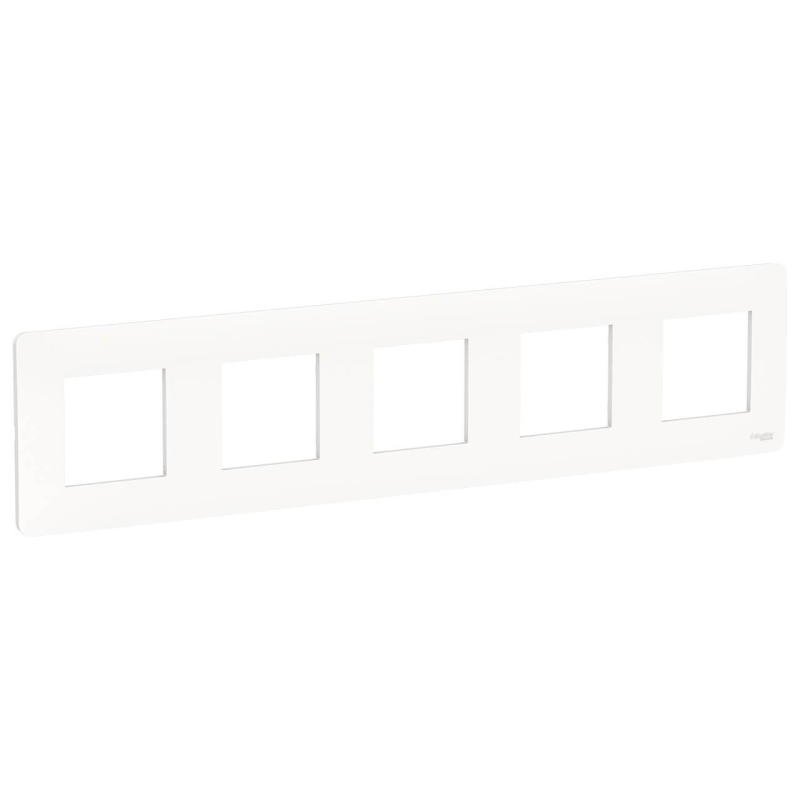 Рамка 5-постовая Schneider Electric Unica New NU201018