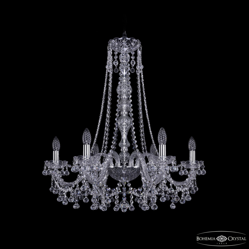 Подвесная люстра Bohemia Ivele Crystal 1409/6/240/h-75 Ni