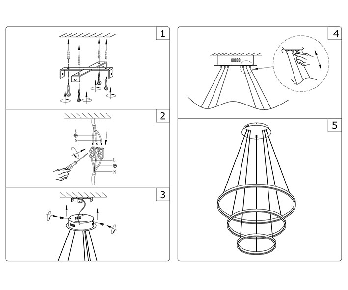 Подвесной светильник Kink Light ТОР 08223,01A(4000K)